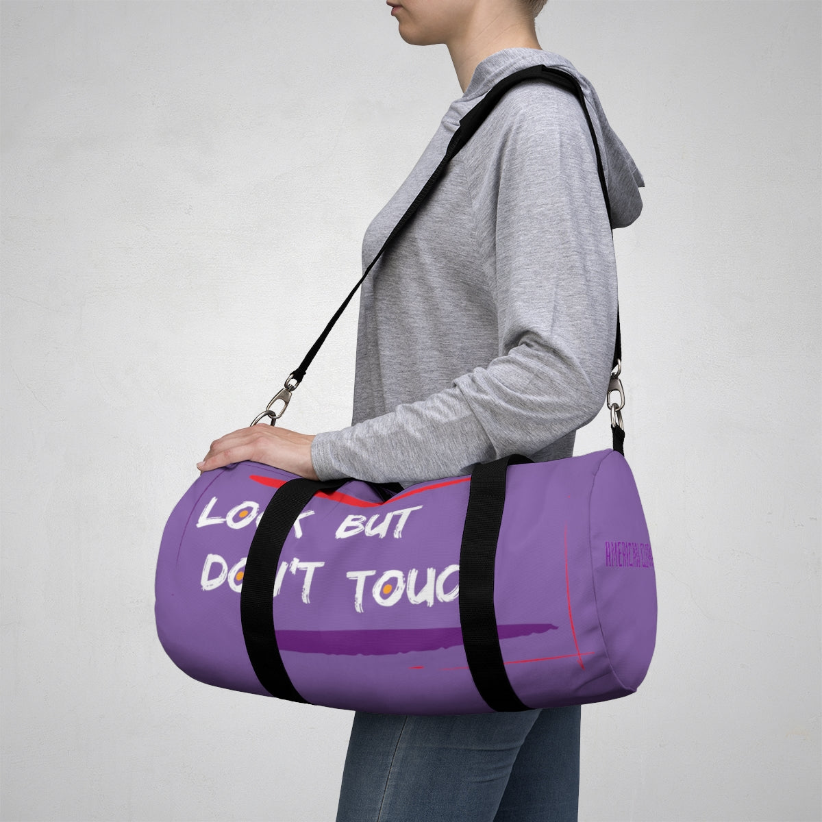 Sports Bag (Look but Don't Touch ) Purple