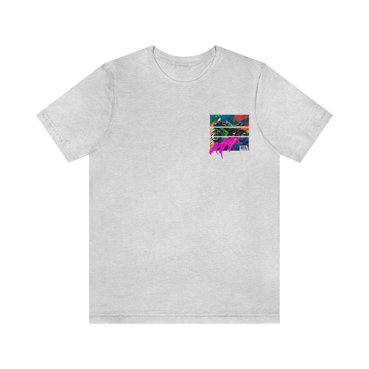 T-shirt Classic Jersey Short Sleeve (Urban Green Motorbike )