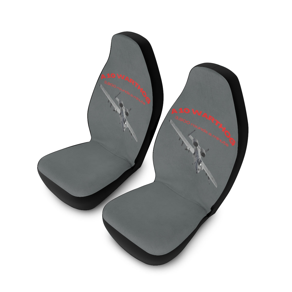 Polyester Car Seat Covers (Warthog Grey ) Military Styling