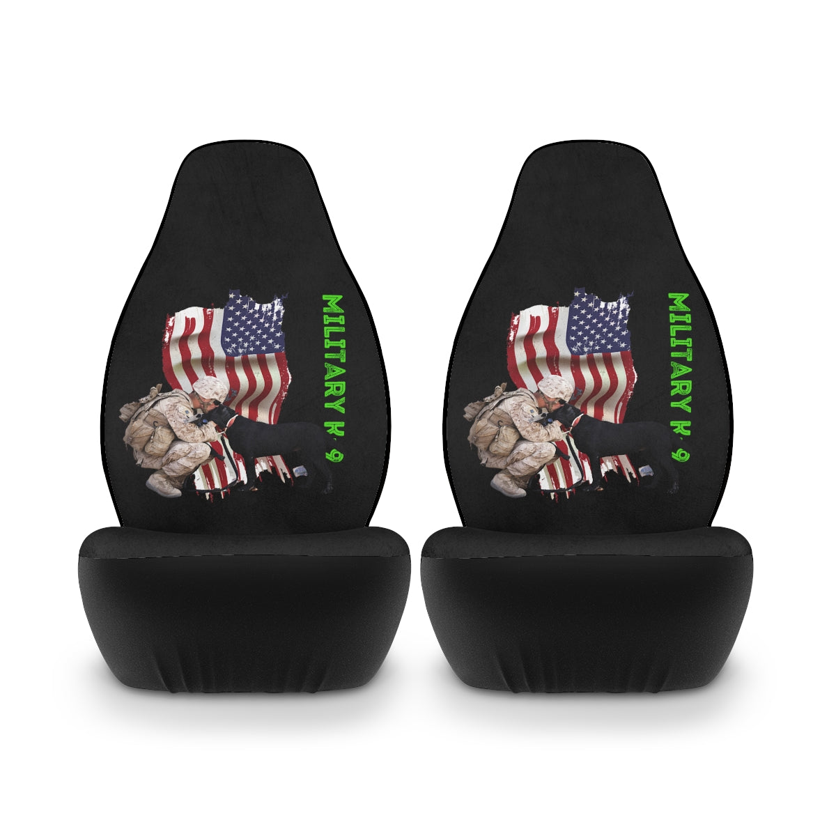 Polyester Car Seat Covers (Military K-9 ) Military Styling