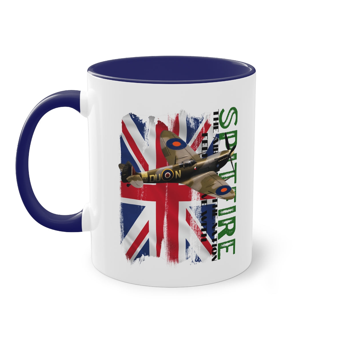 Coffee Mug ( Spitfire ) Military Style
