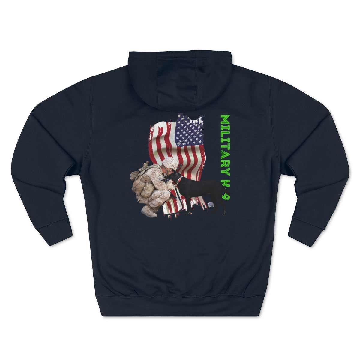 Hoodie ( Military K 9 Unit ) Military Style