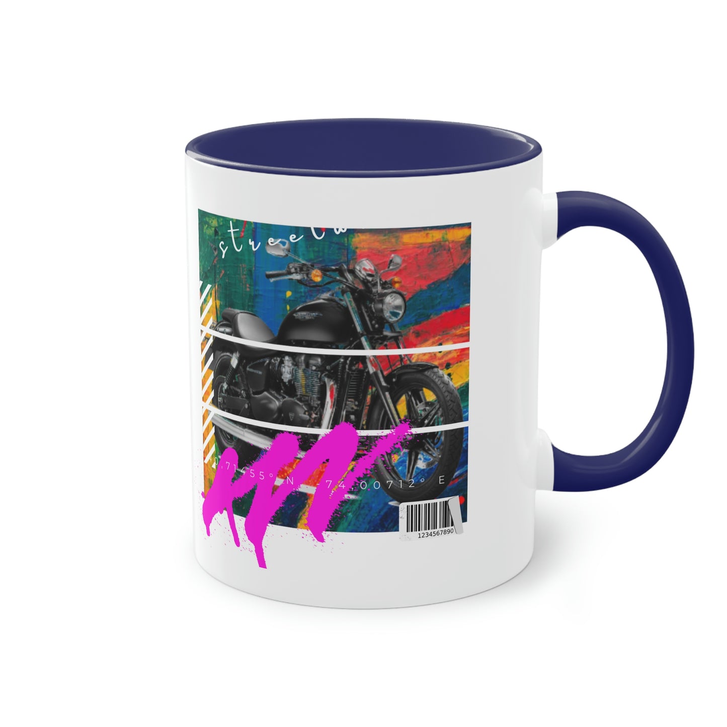 Coffee Mug  ( Urban Black Sports Bike )