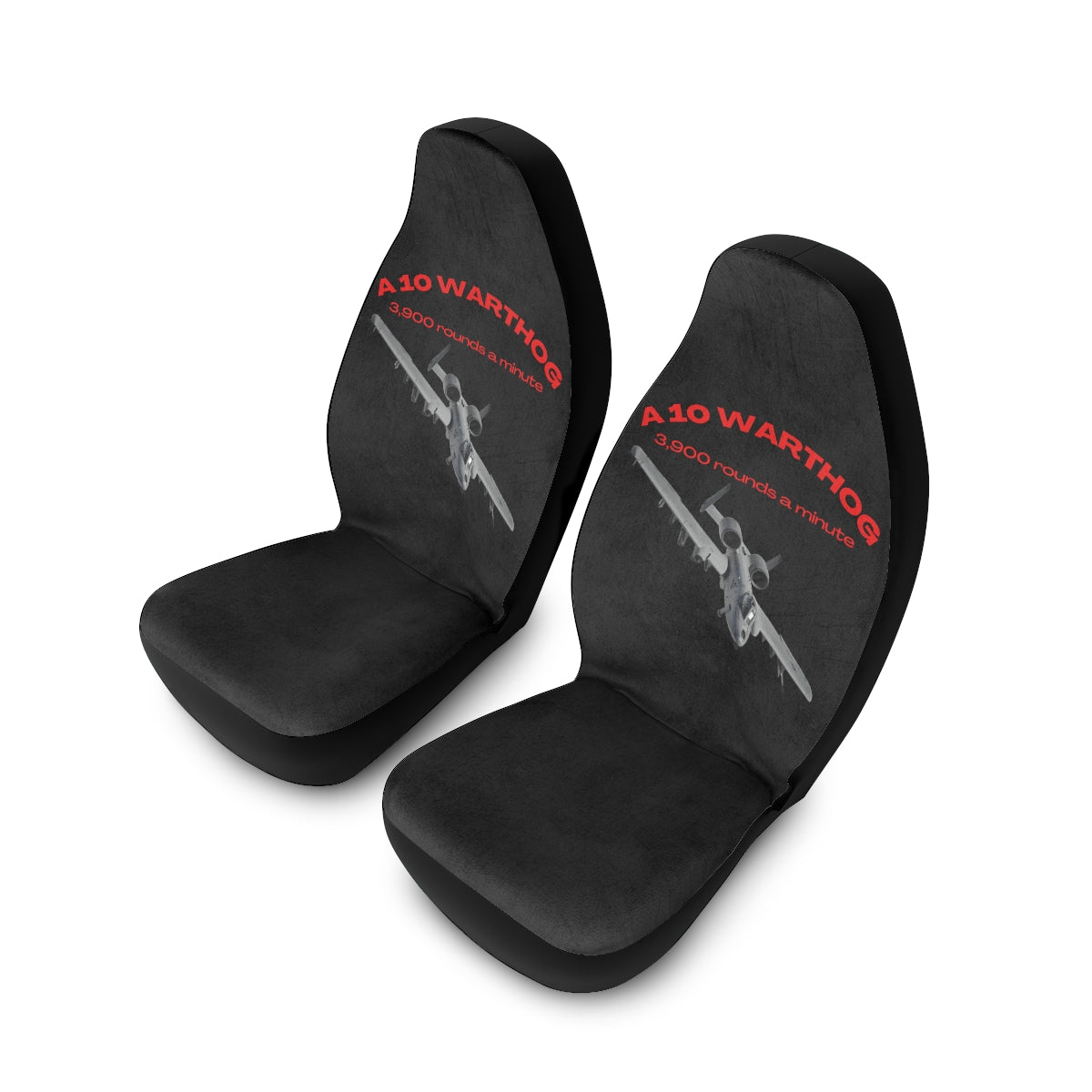 Polyester Car Seat Covers (Warthog Black ) Military Styling