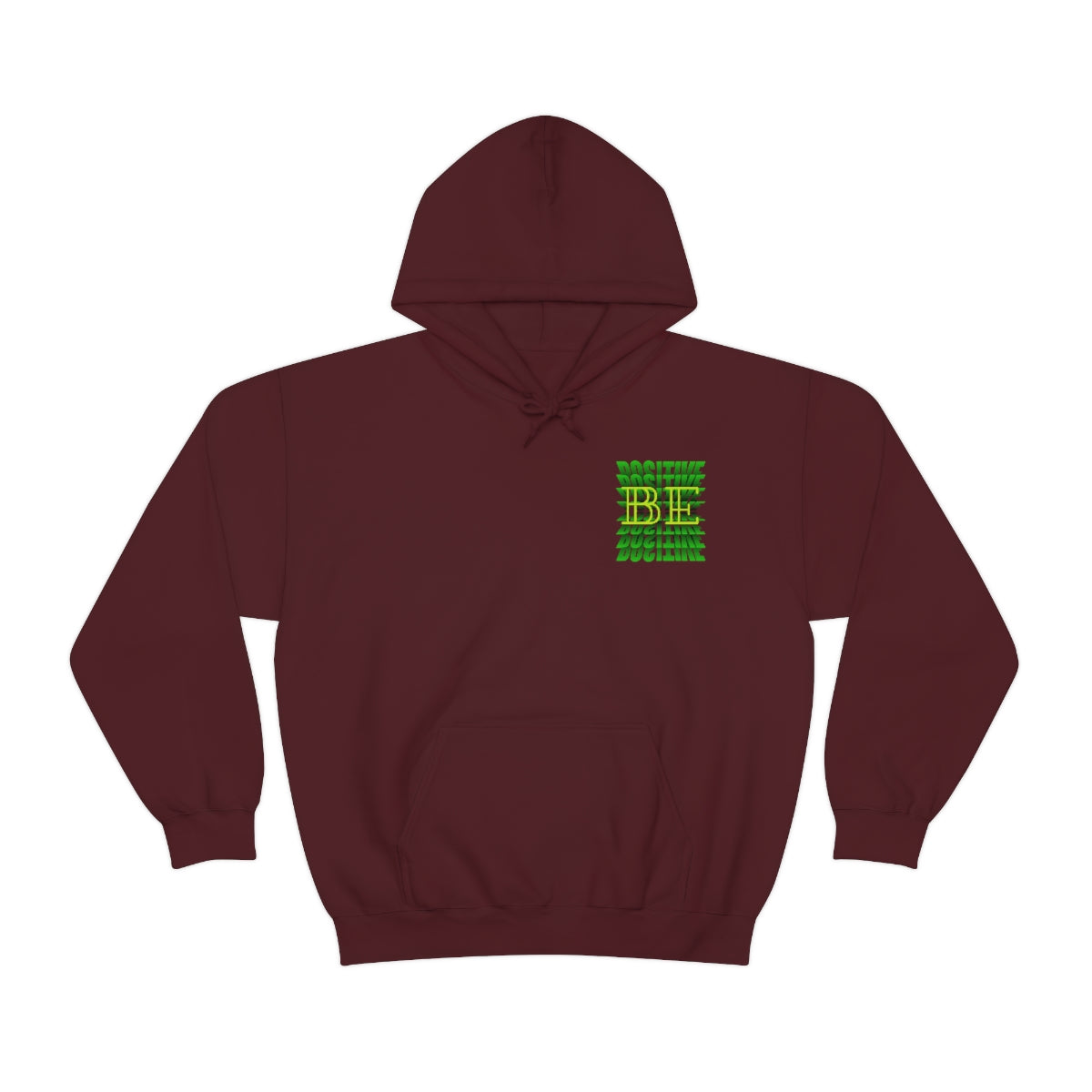 Premium Pullover Hoodie ( Be Positive )