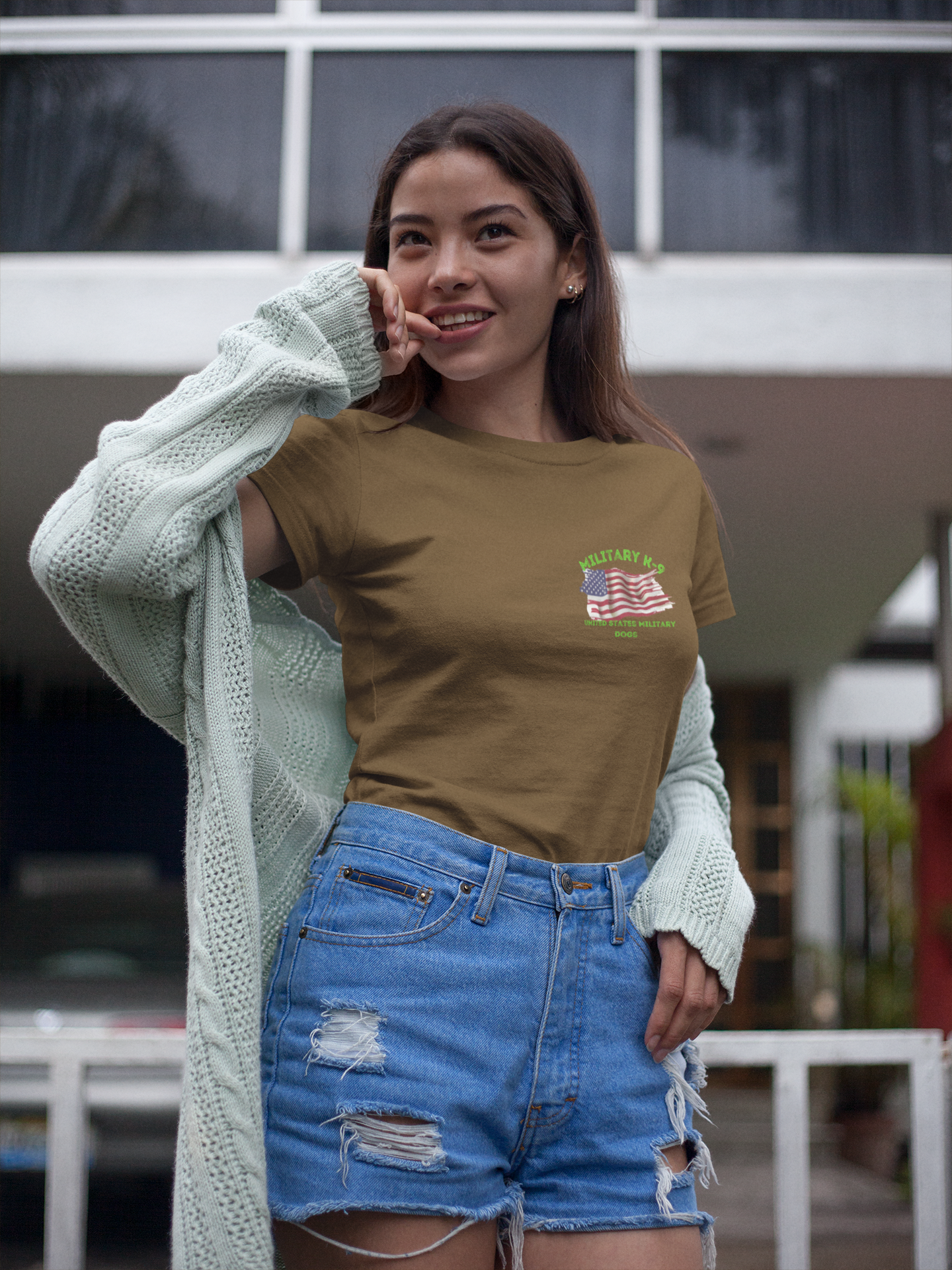 T-shirt Classic Jersey Short Sleeve ( Military K-9 Unit )