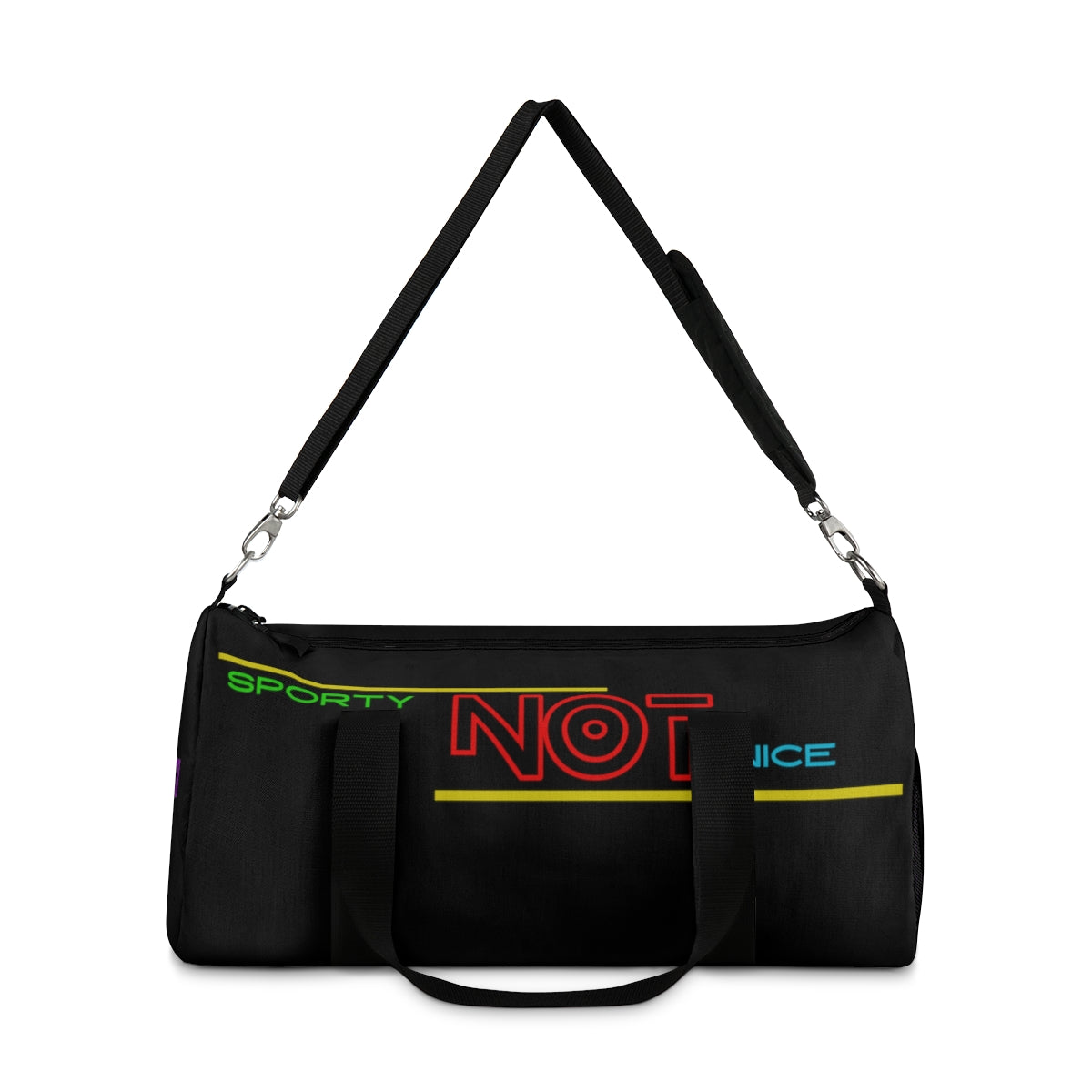 Sports Bag (Sporty Not Nice ) Black