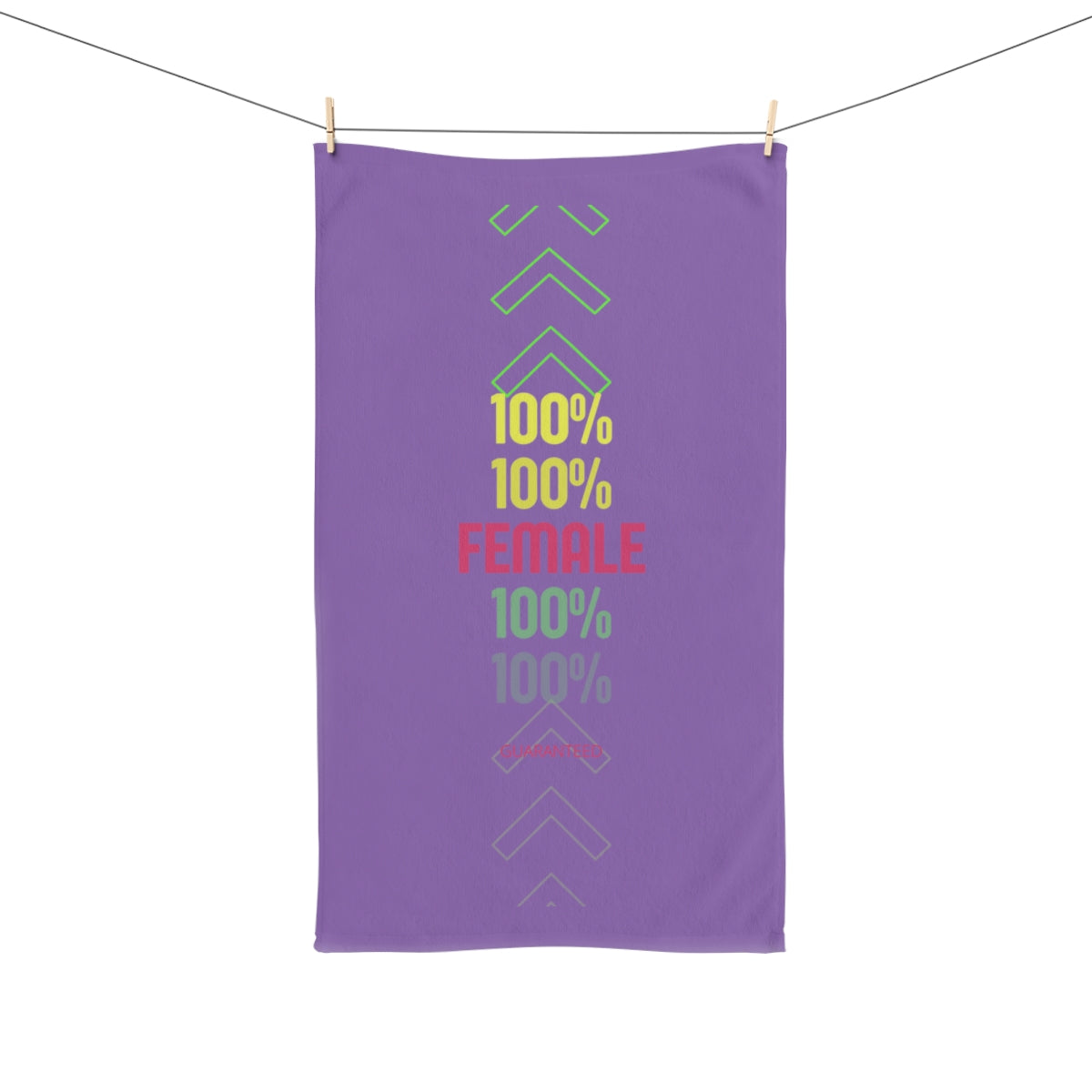 Sports Towel ( 100% Female ) Purple