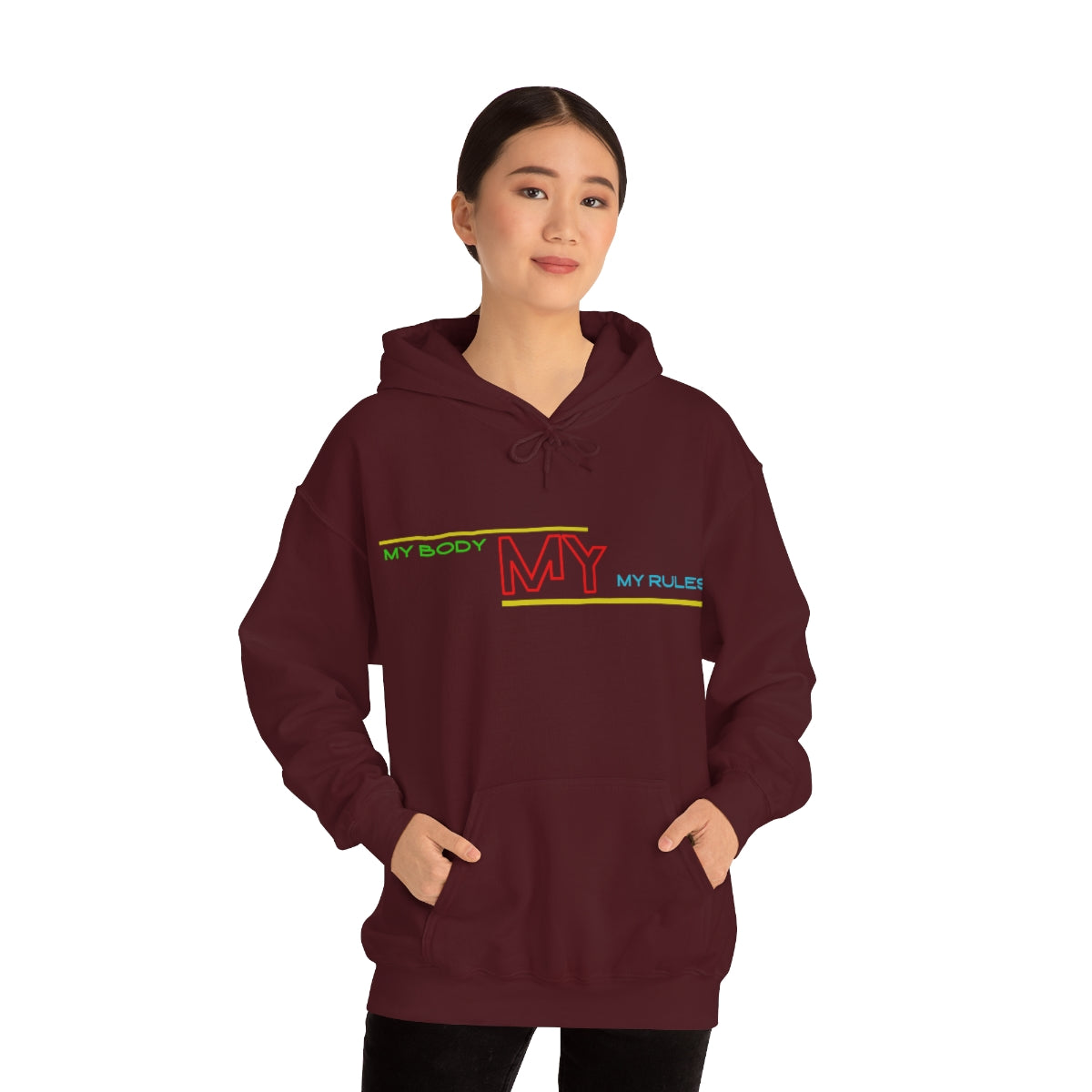 Hoodie ( My Body My Rules) Activewear