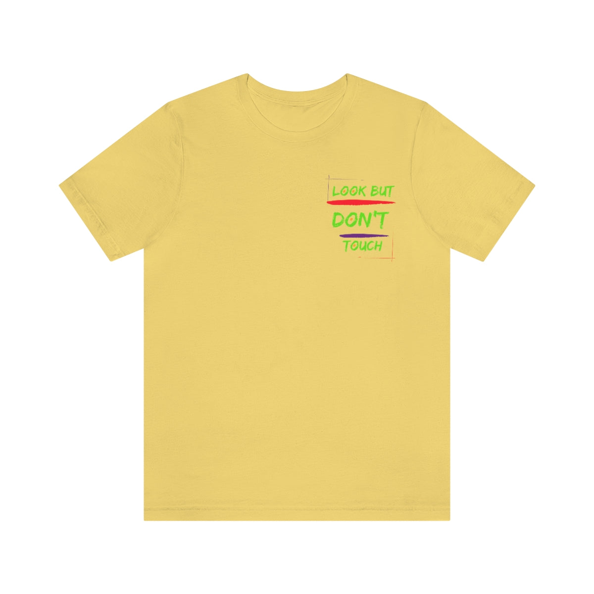 T-shirts Classic Jersey style short sleeve ( look But Don't Touch ) Activewear