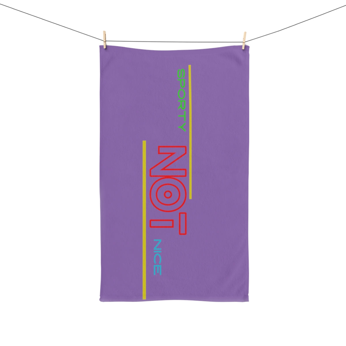 Sports Towel ( SPORTY NOT NICE ) Purple
