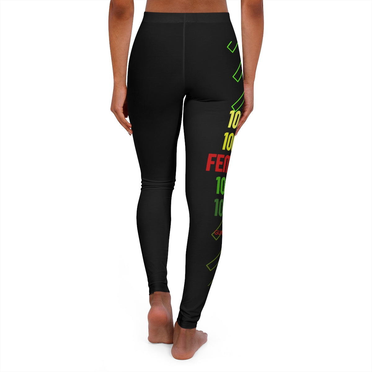 Women's Spandex Leggings (100% Female ) Black