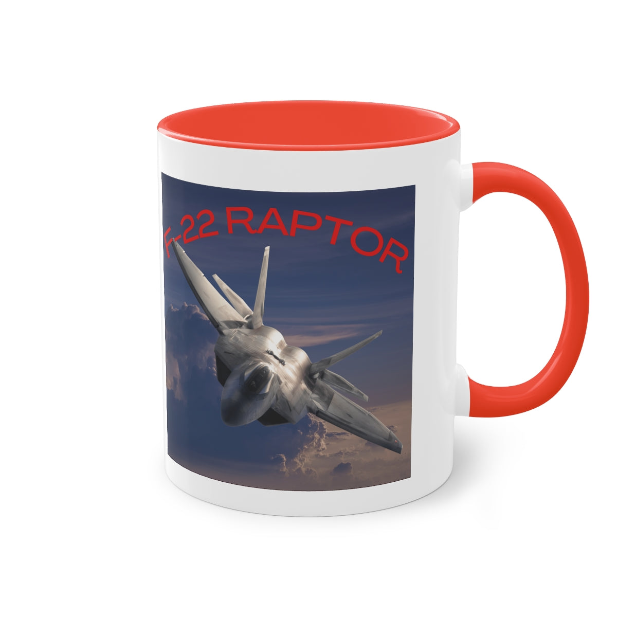Coffee Mug ( F-22 RAPTOR 2 ) Military Style