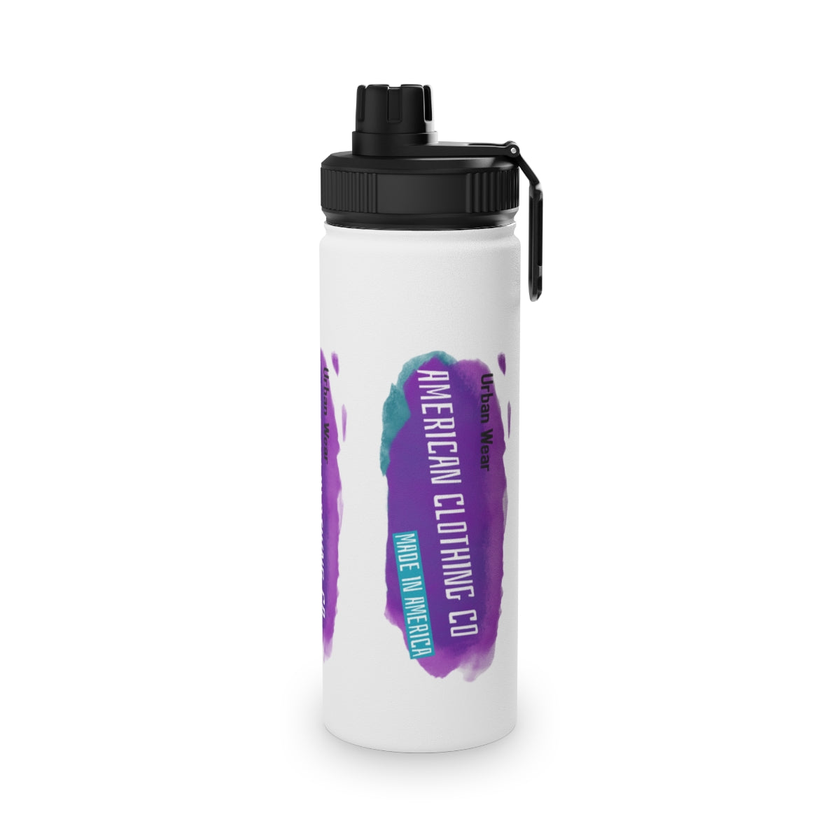 Stainless Steel Water Bottle, Sports Lid ( American Clothing Company )