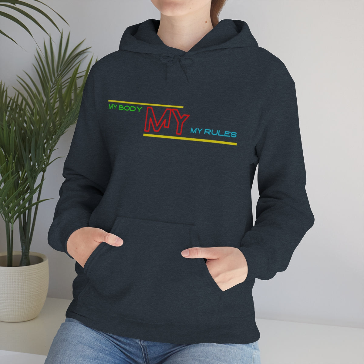Hoodie ( My Body My Rules) Activewear