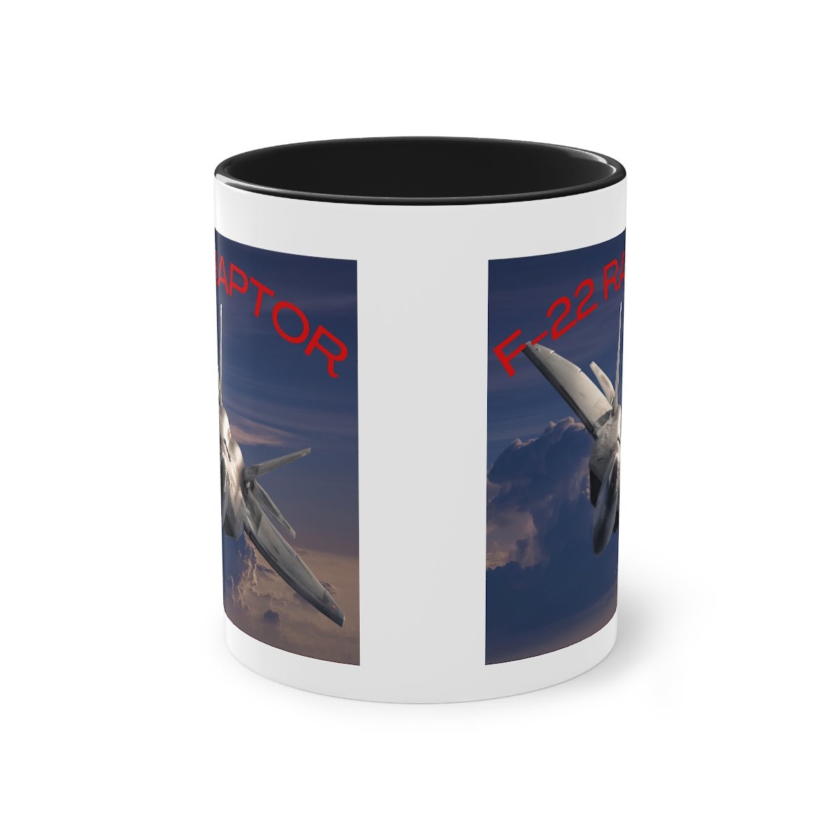 Coffee Mug ( F-22 RAPTOR 2 ) Military Style