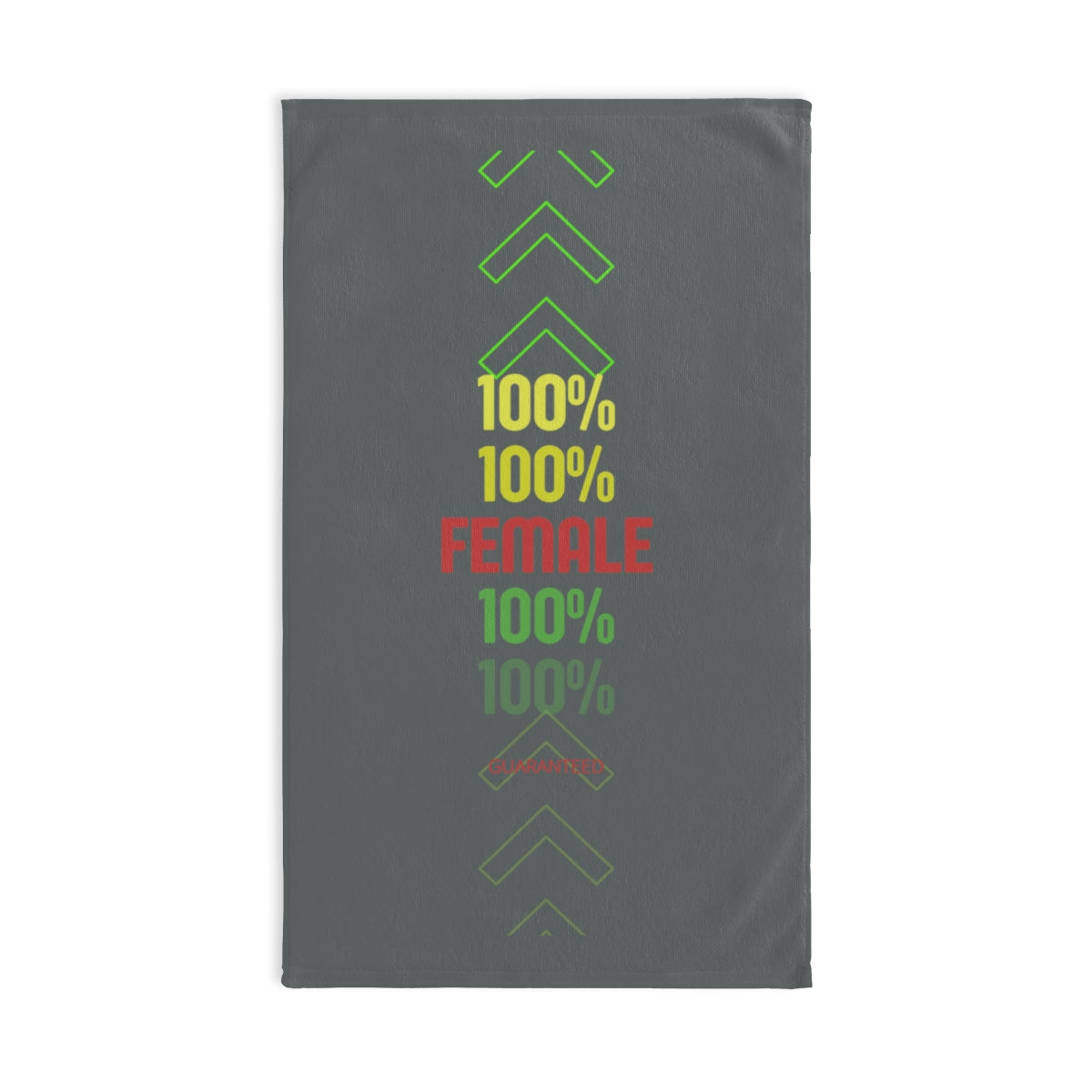 Sports Towel ( 100% Female ) Grey