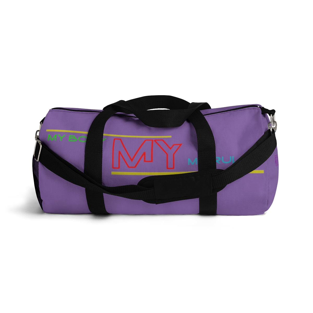 Sports Bag (My Body My Rules ) Purple