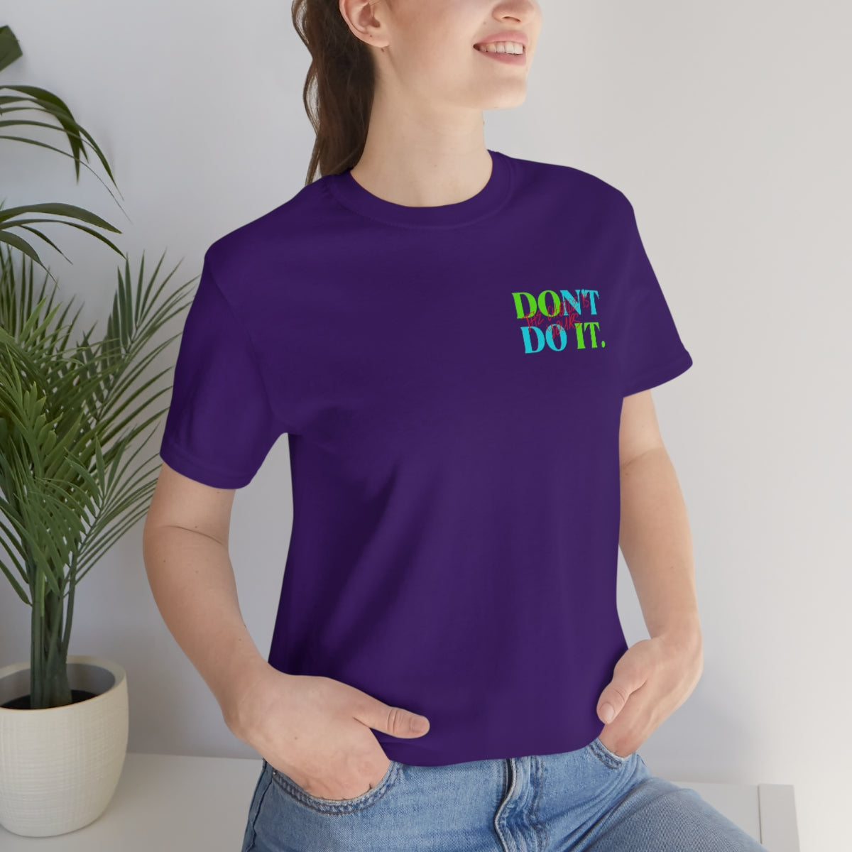 T-shirts Classic Jersey style short sleeve ( Do it Don't Do it ) Activewear