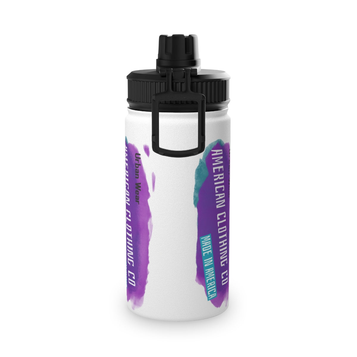 Stainless Steel Water Bottle, Sports Lid ( American Clothing Company )
