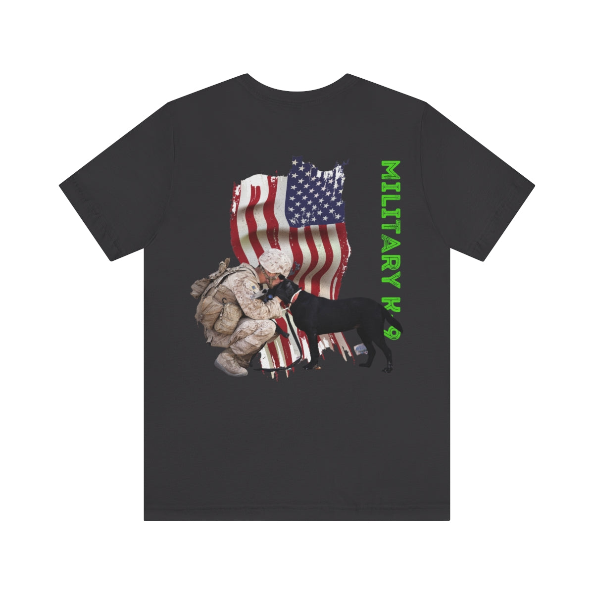 T-Shirt Classic jersey short sleeve ( Military T-shirt, K-9 Unit ) Military Style