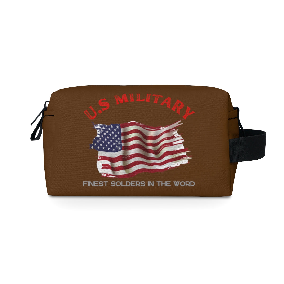 Toiletry Bag (US Military Brown ) Military Styling