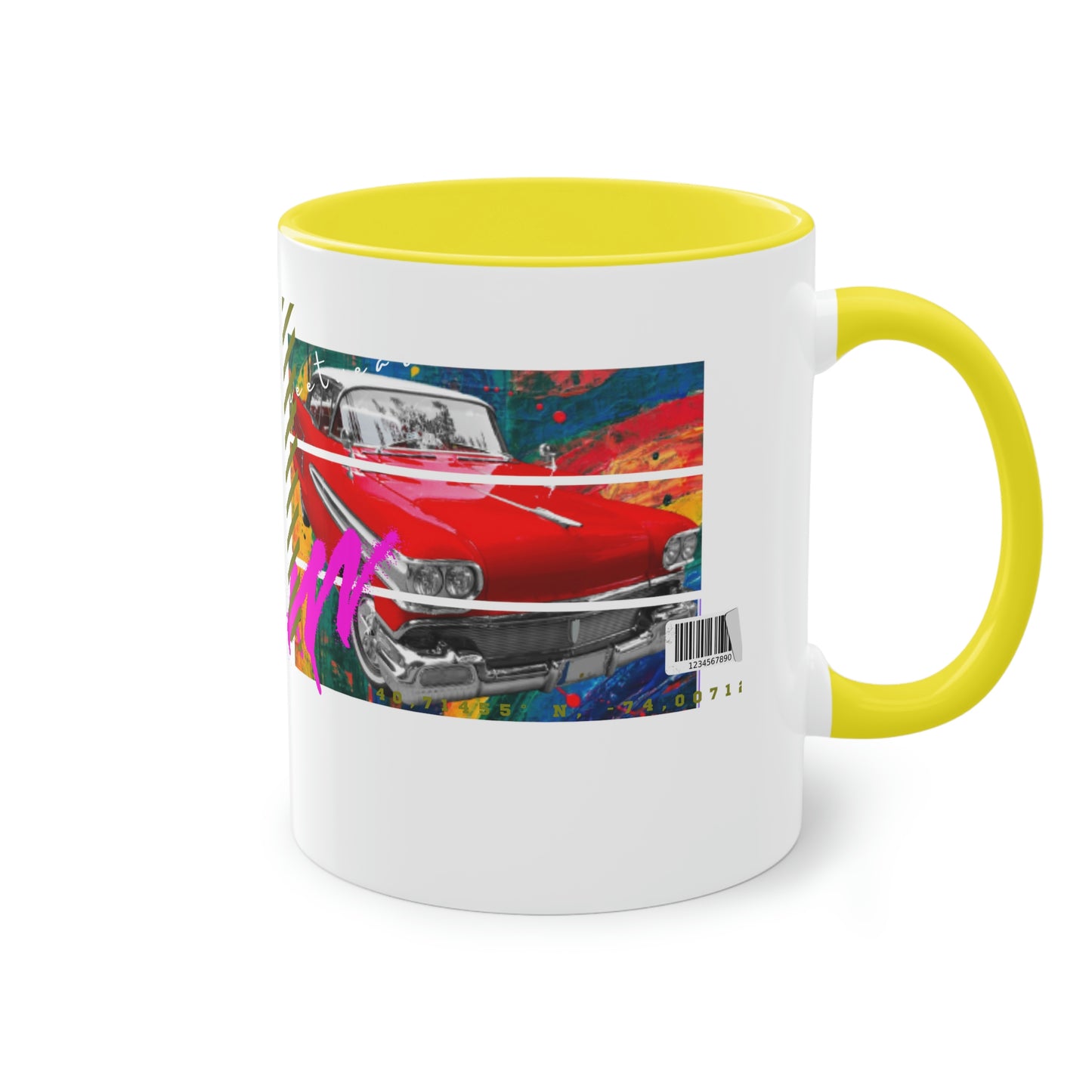 Coffee Mug ( Urban Red Cadillac )
