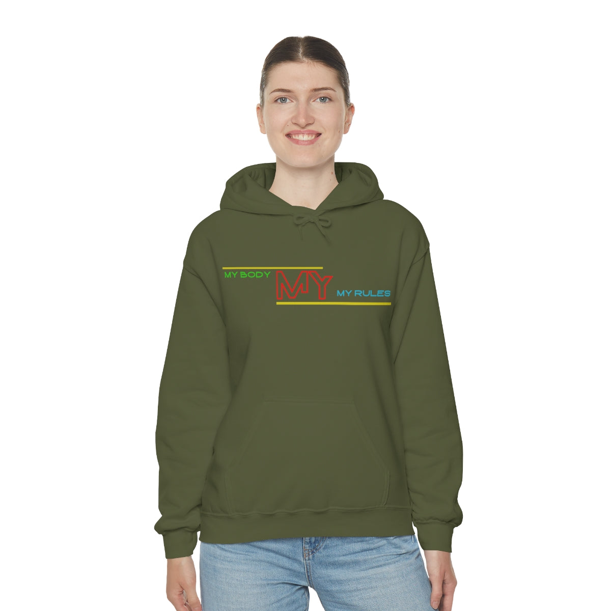 Hoodie ( My Body My Rules) Activewear