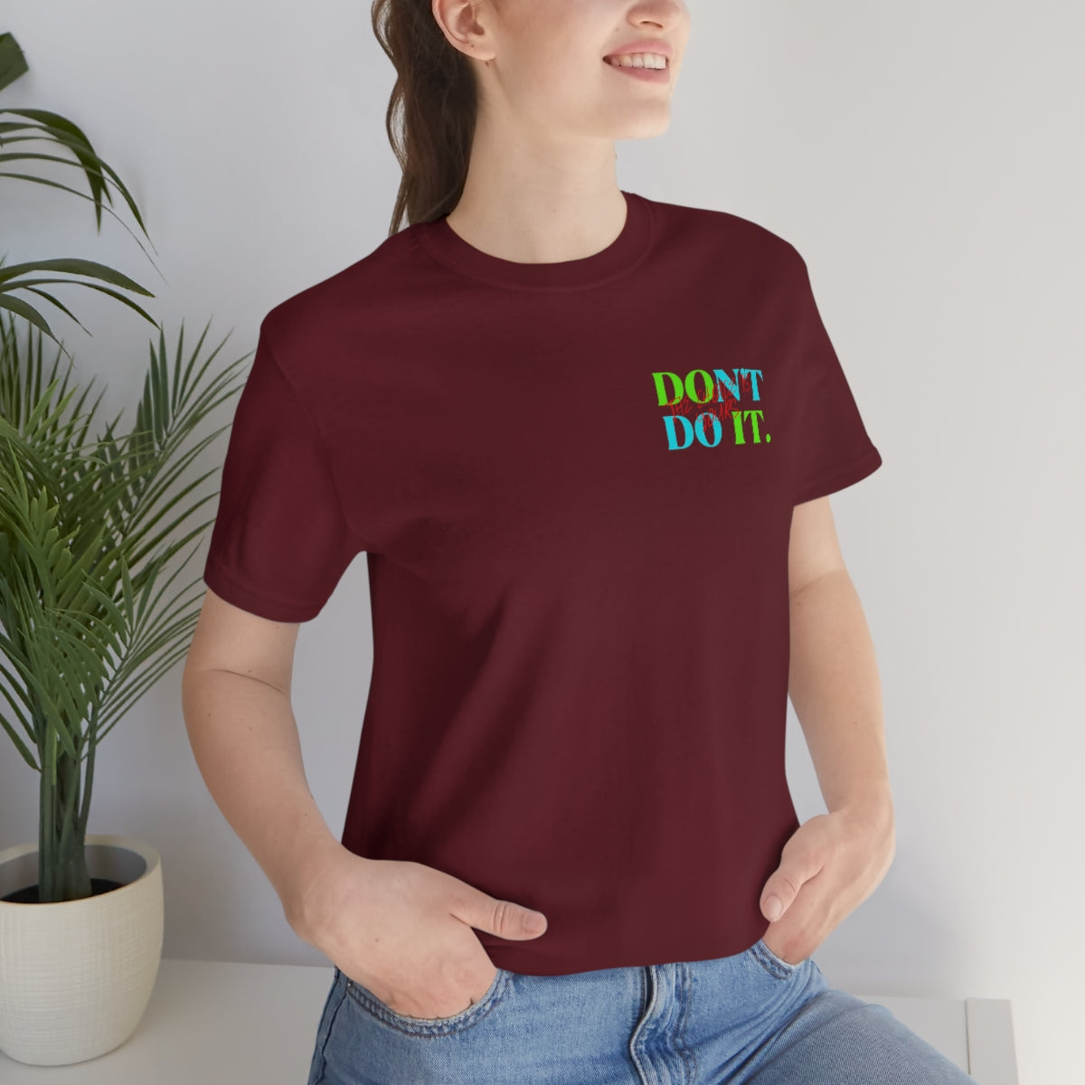 T-shirts Classic Jersey style short sleeve ( Do it Don't Do it ) Activewear