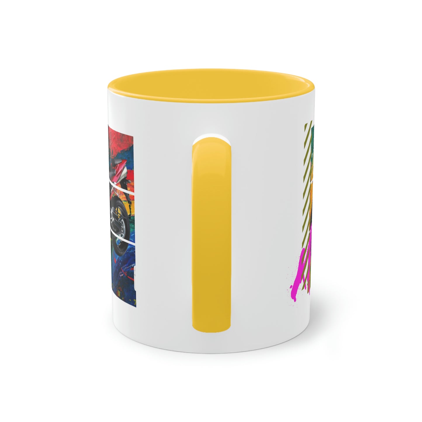 Coffee Mug ( Urban Red Sports Bike )