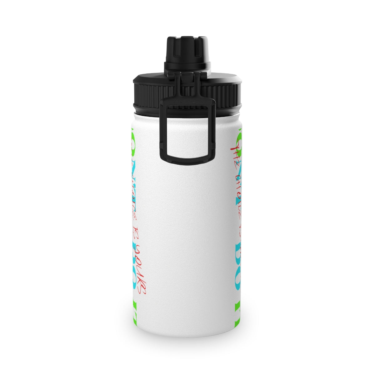 Stainless Steel Water Bottle, Sports Lid ( Do it Don't Do It) Activewear