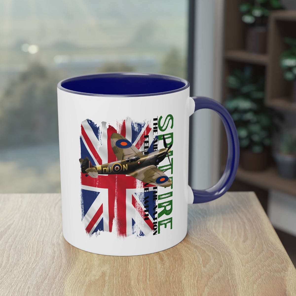 Coffee Mug ( Spitfire ) Military Style