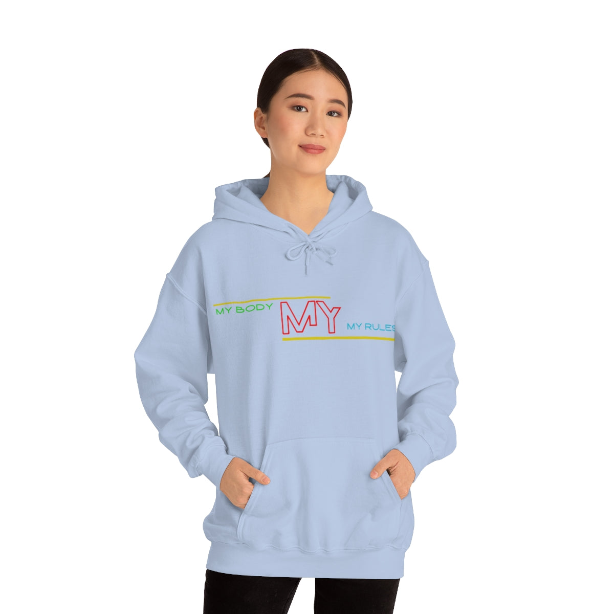 Hoodie ( My Body My Rules) Activewear