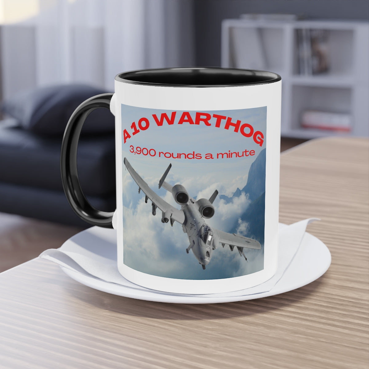 Coffee Mug ( F-10 Warthog 1 ) Military Style