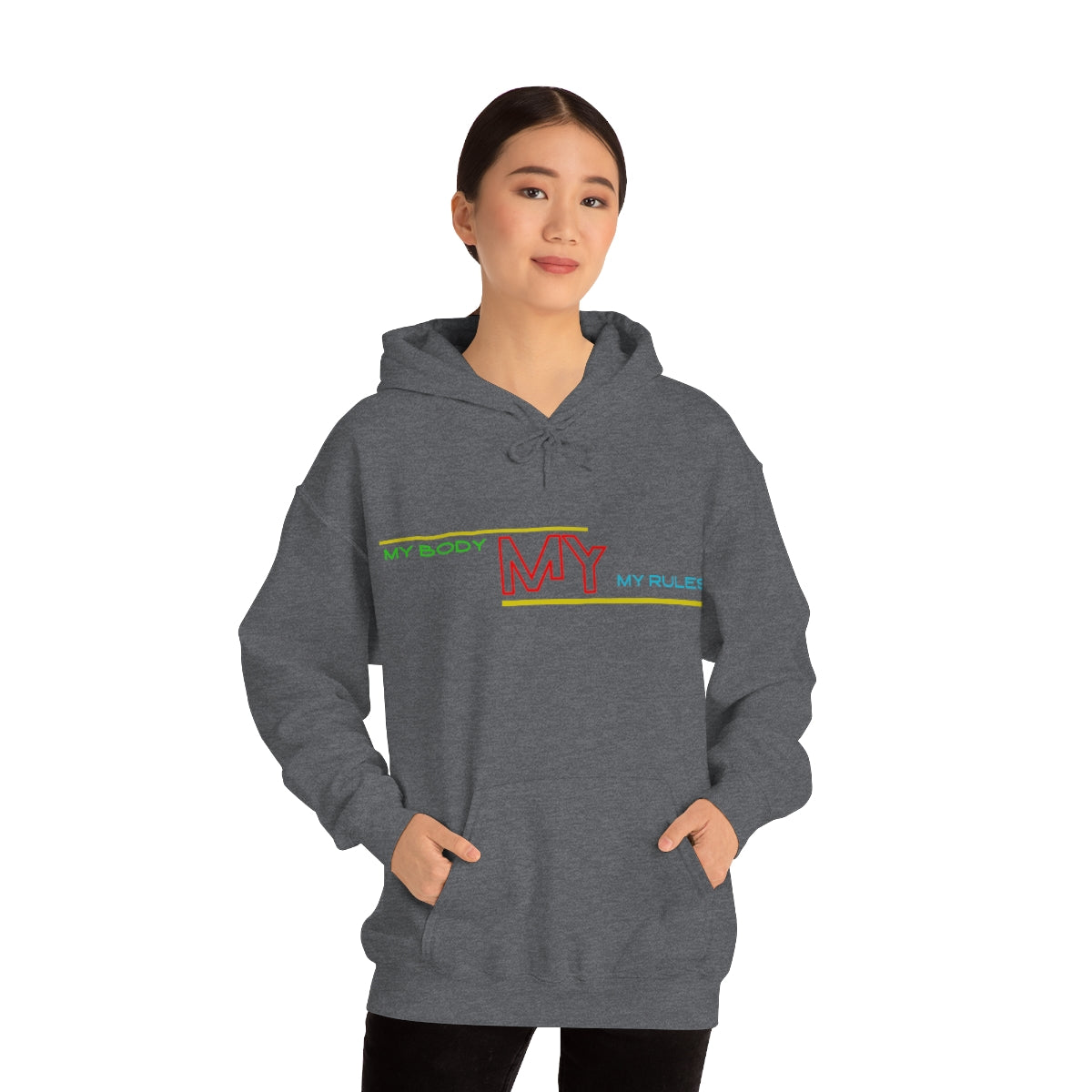 Hoodie ( My Body My Rules) Activewear