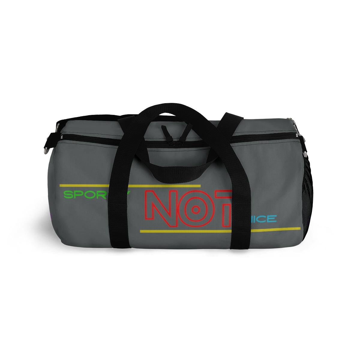 Sports Bag (Sporty Not Nice ) Grey