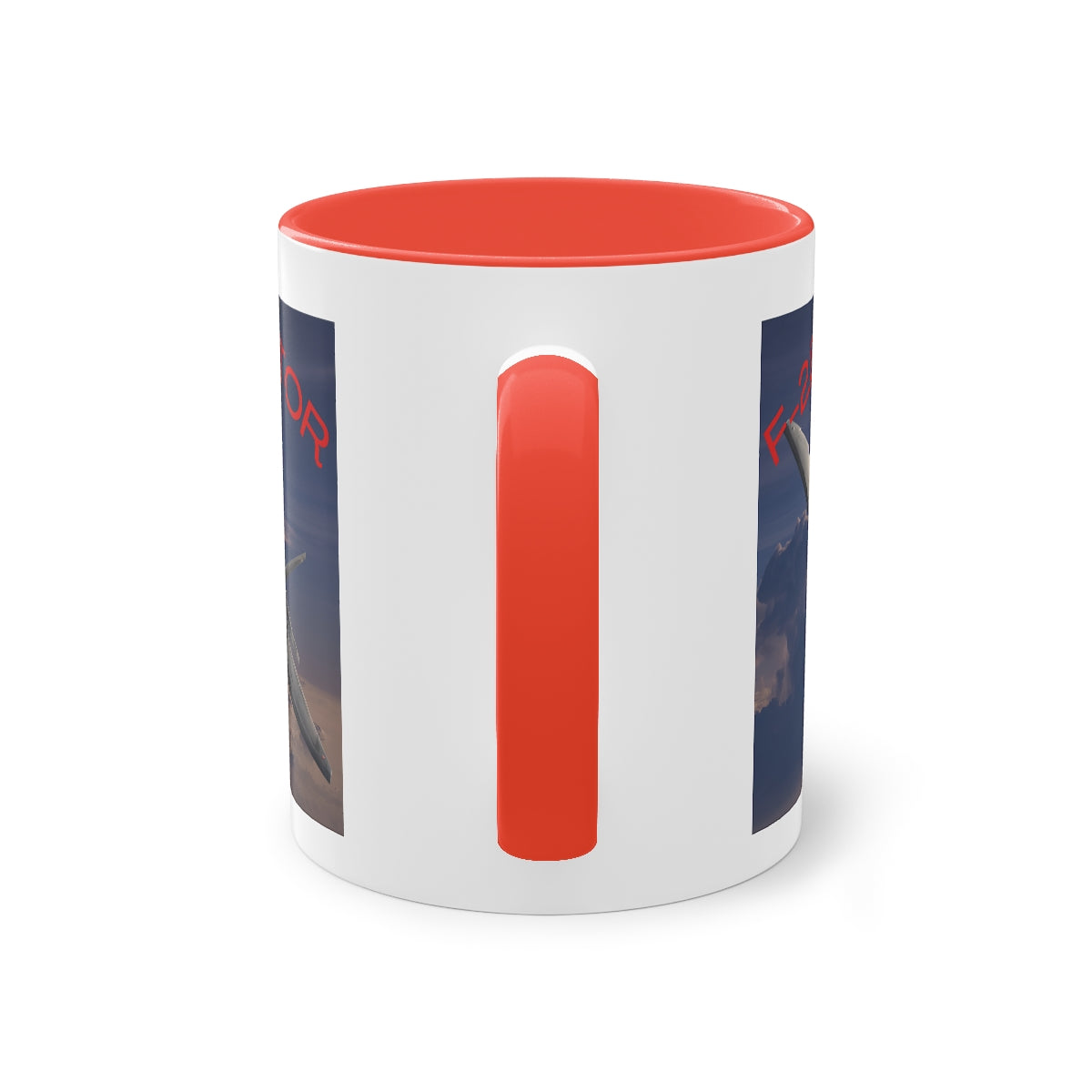 Coffee Mug ( F-22 RAPTOR 2 ) Military Style
