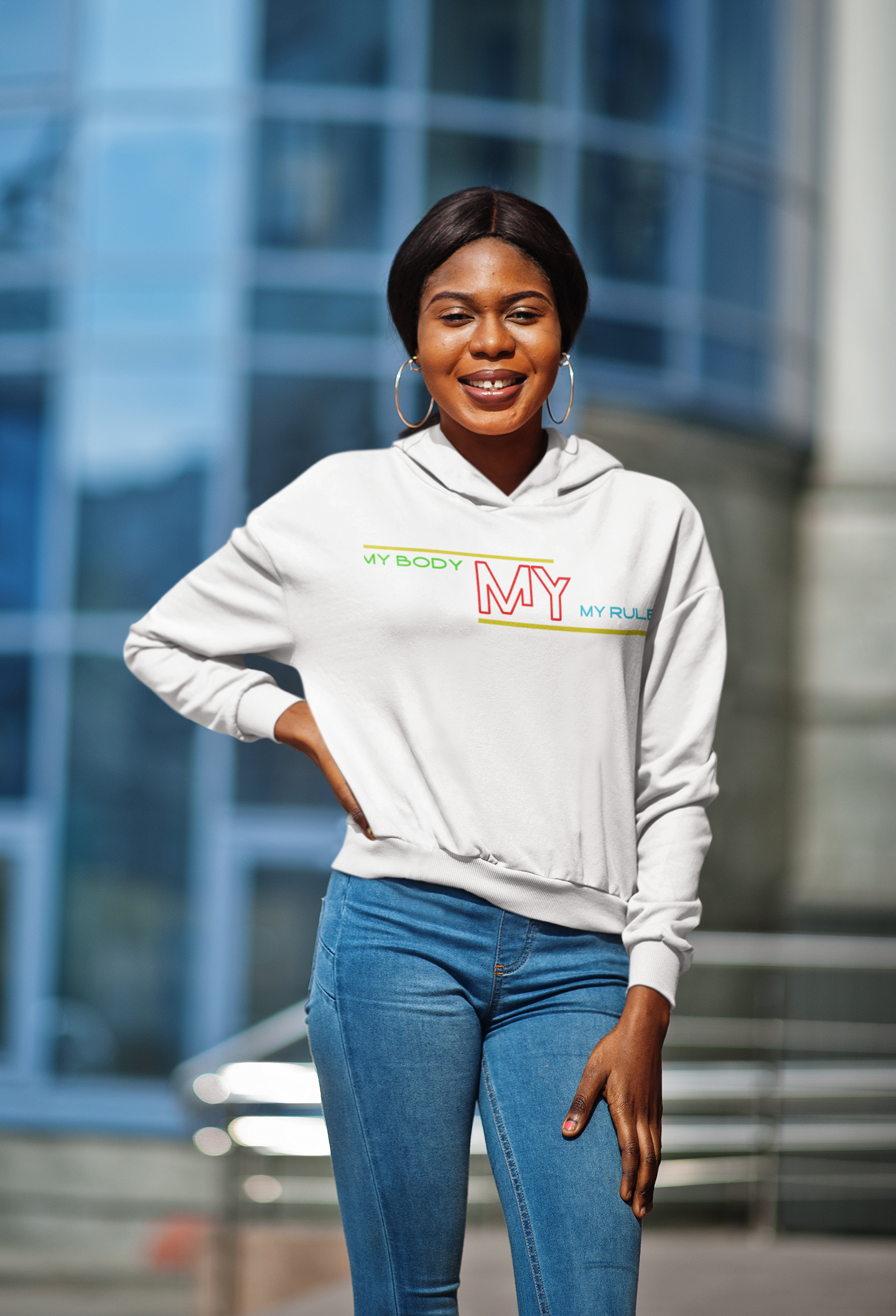 Hoodie ( My Body My Rules) Activewear