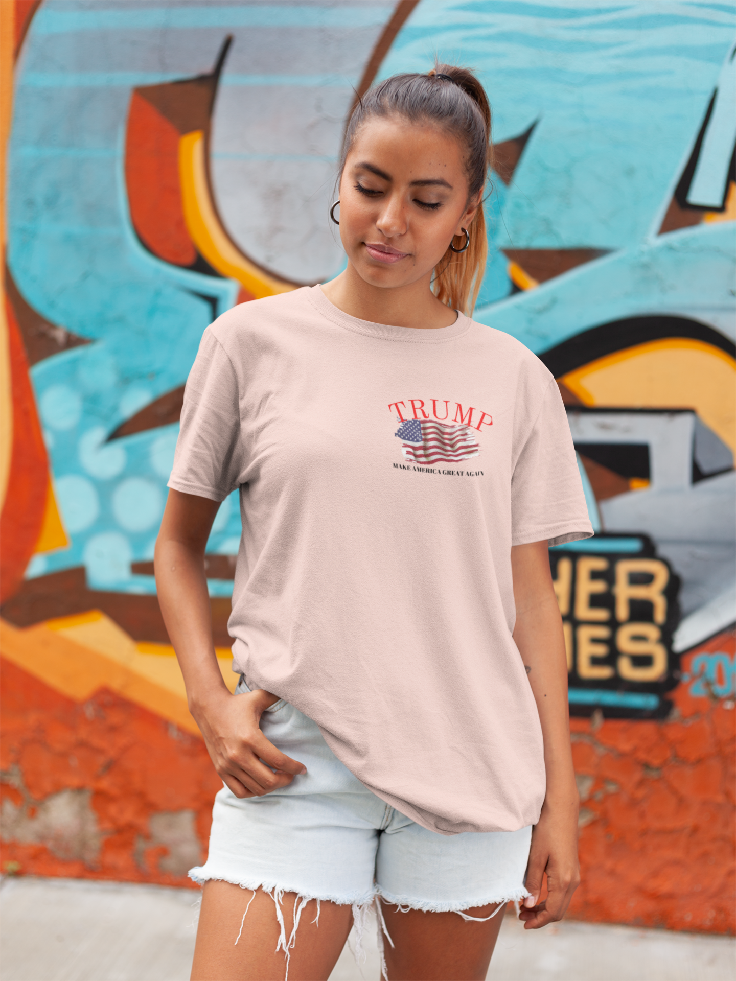 T-Shirt Classic Jersey short sleeve ( Trump )
