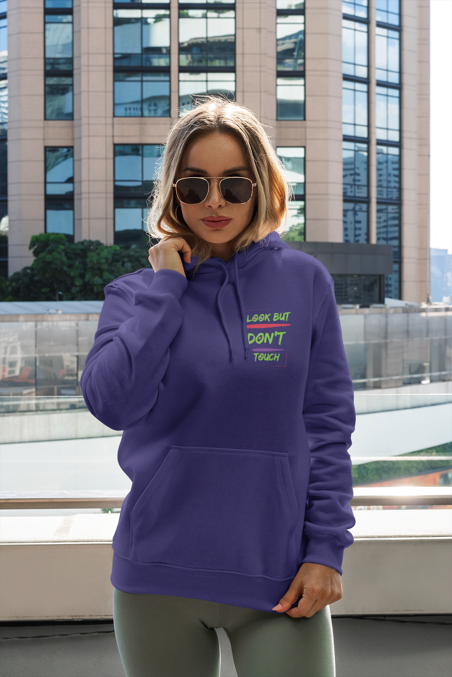 Hoodie ( Look But Don't Touch ) Activewear