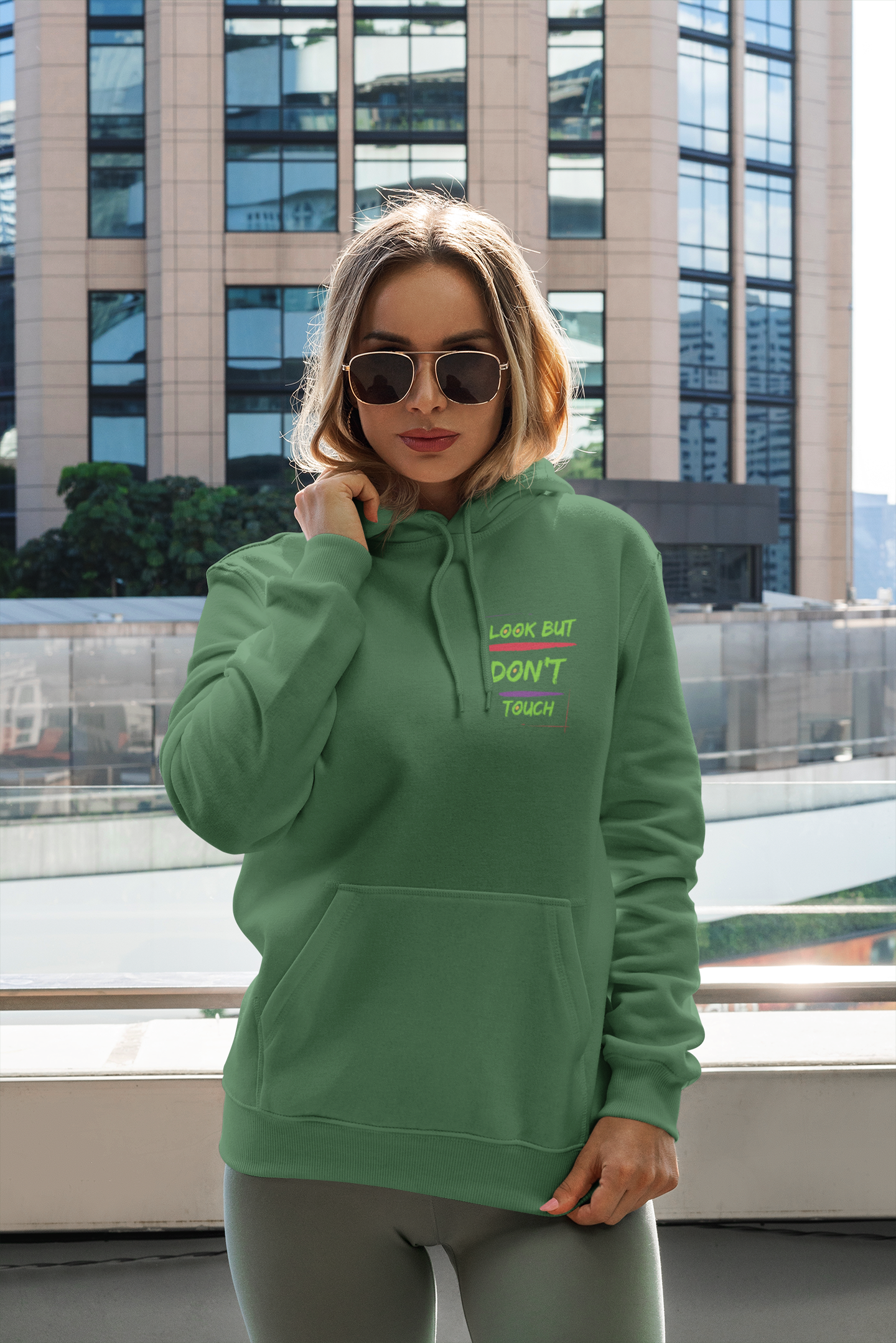 Hoodie ( Look But Don't Touch ) Activewear