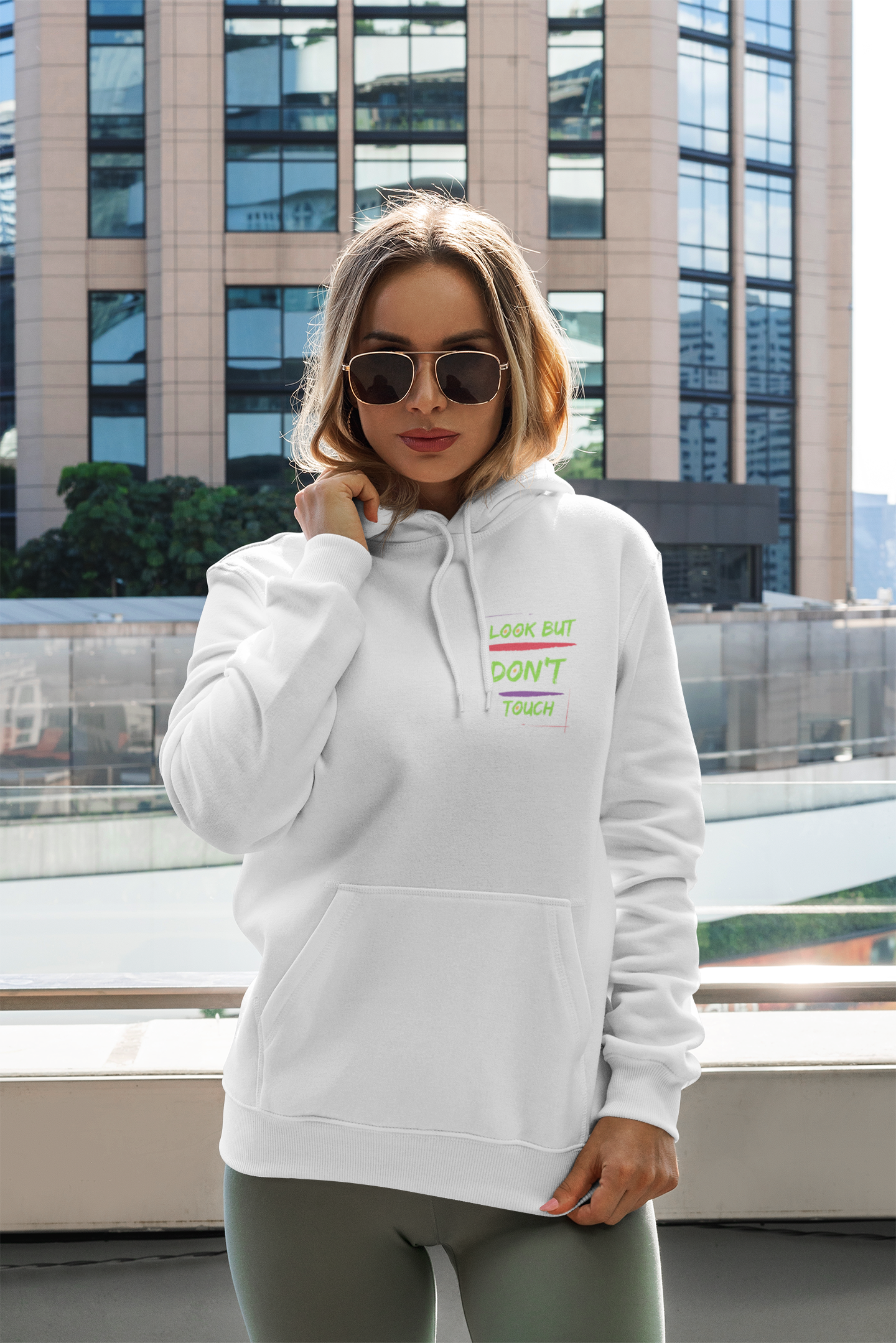 Hoodie ( Look But Don't Touch ) Activewear