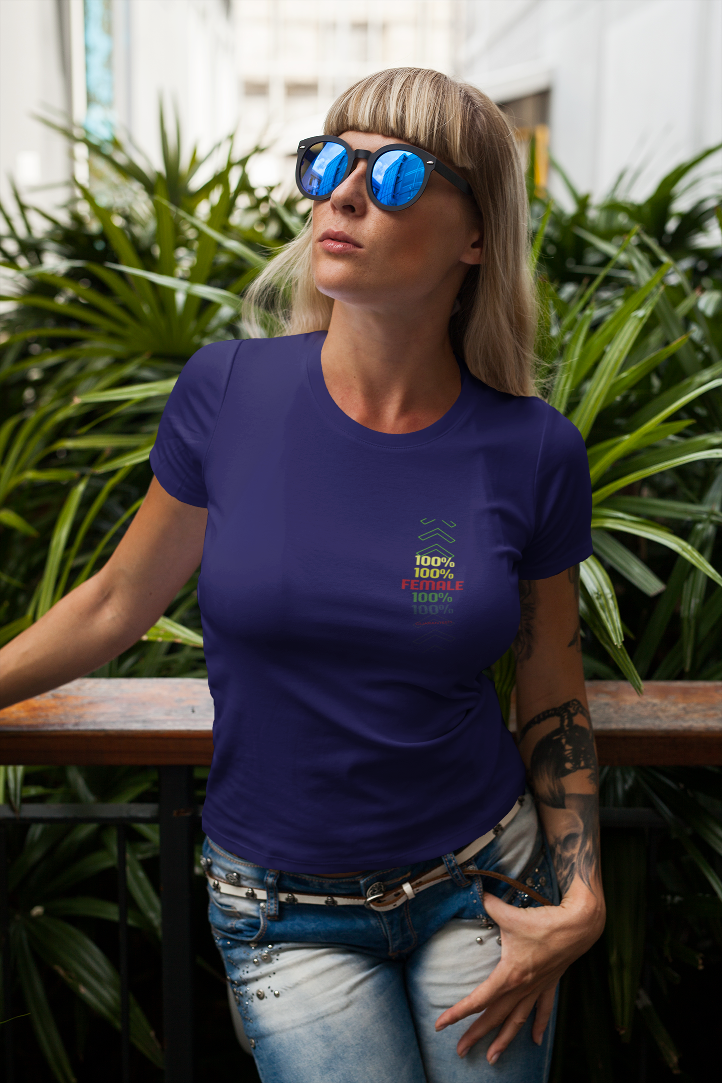 T-shirts Classic Jersey style short sleeve ( 100% Female ) Activewear