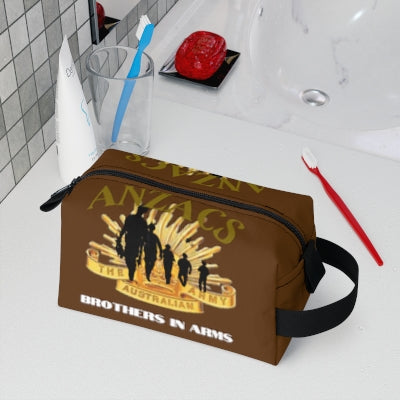 Toiletry Bag ( ANZACS ) Military Styling  3 colors to choose from