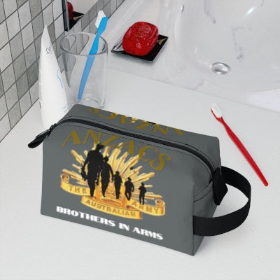 Toiletry Bag (ANZACS Brown ) Military Styling