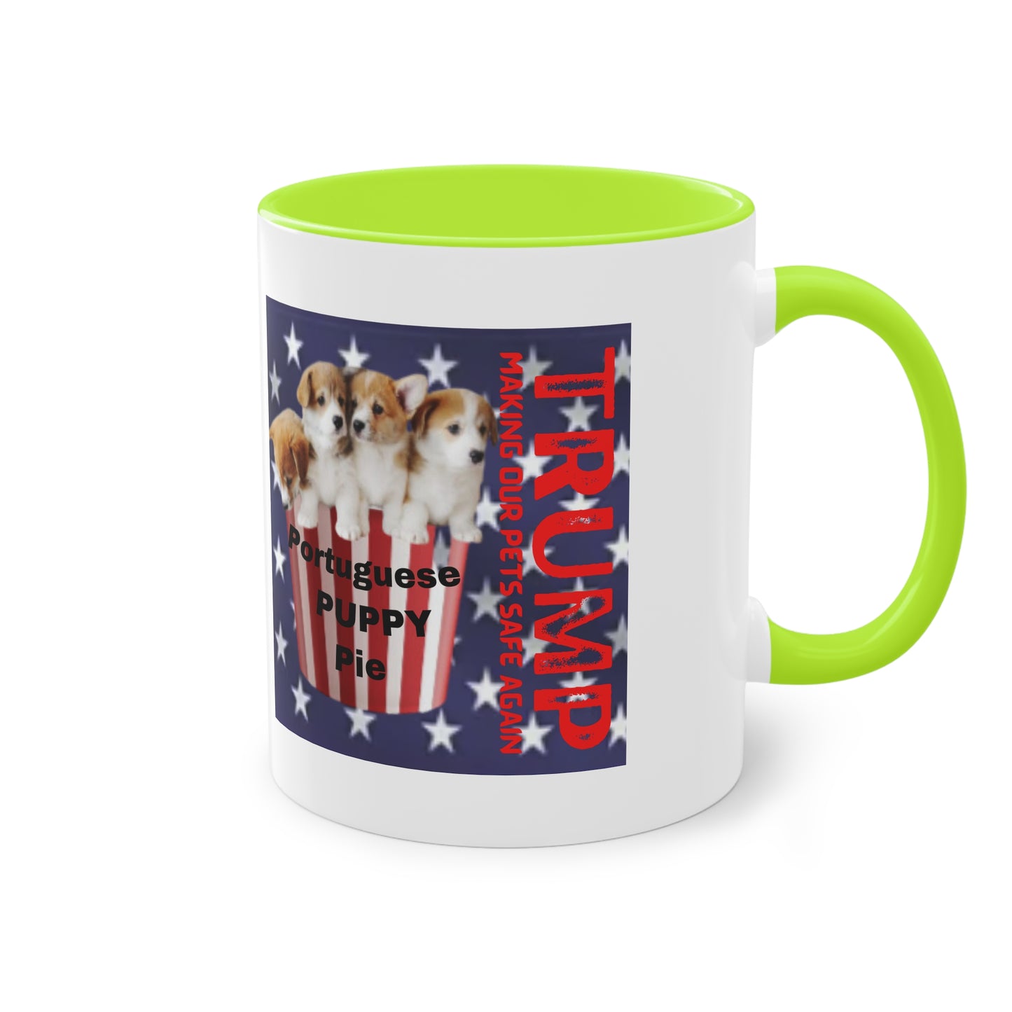 Coffee Mug (Puppies) Donald TRUMP