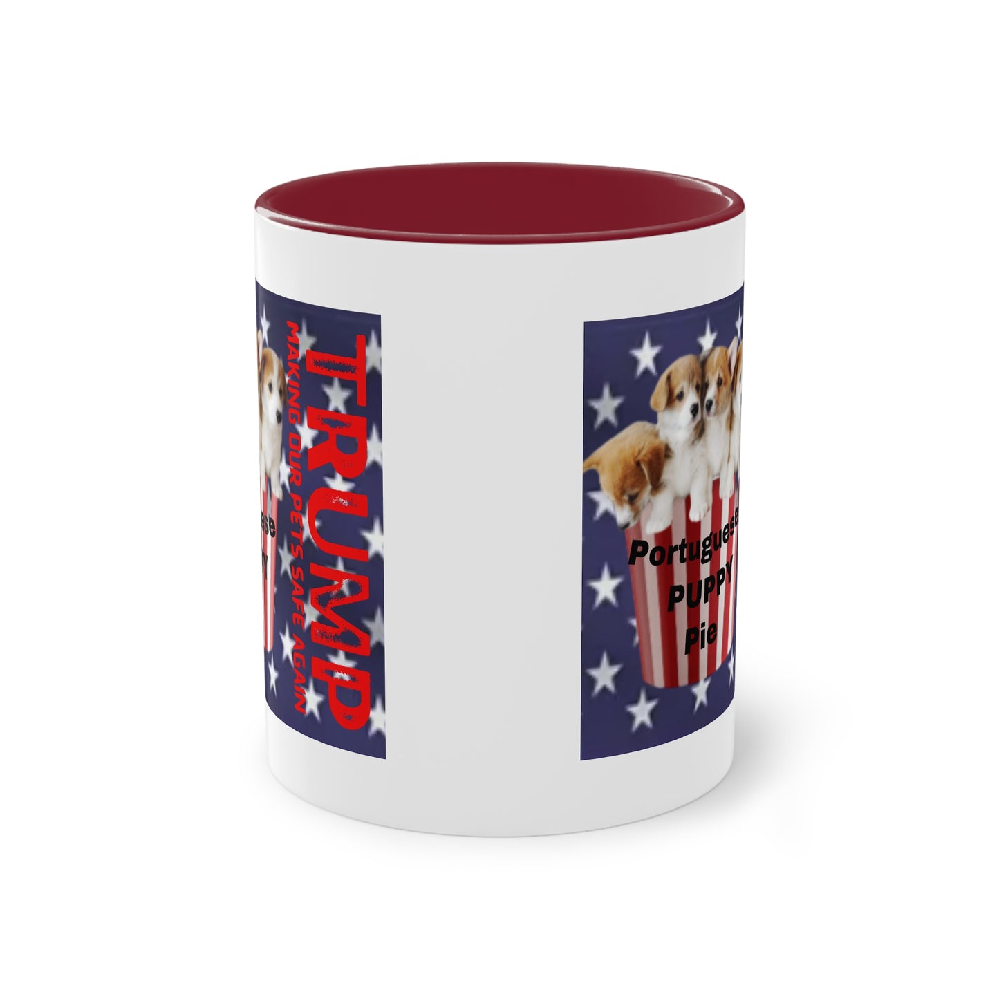 Coffee Mug (Puppies) Donald TRUMP