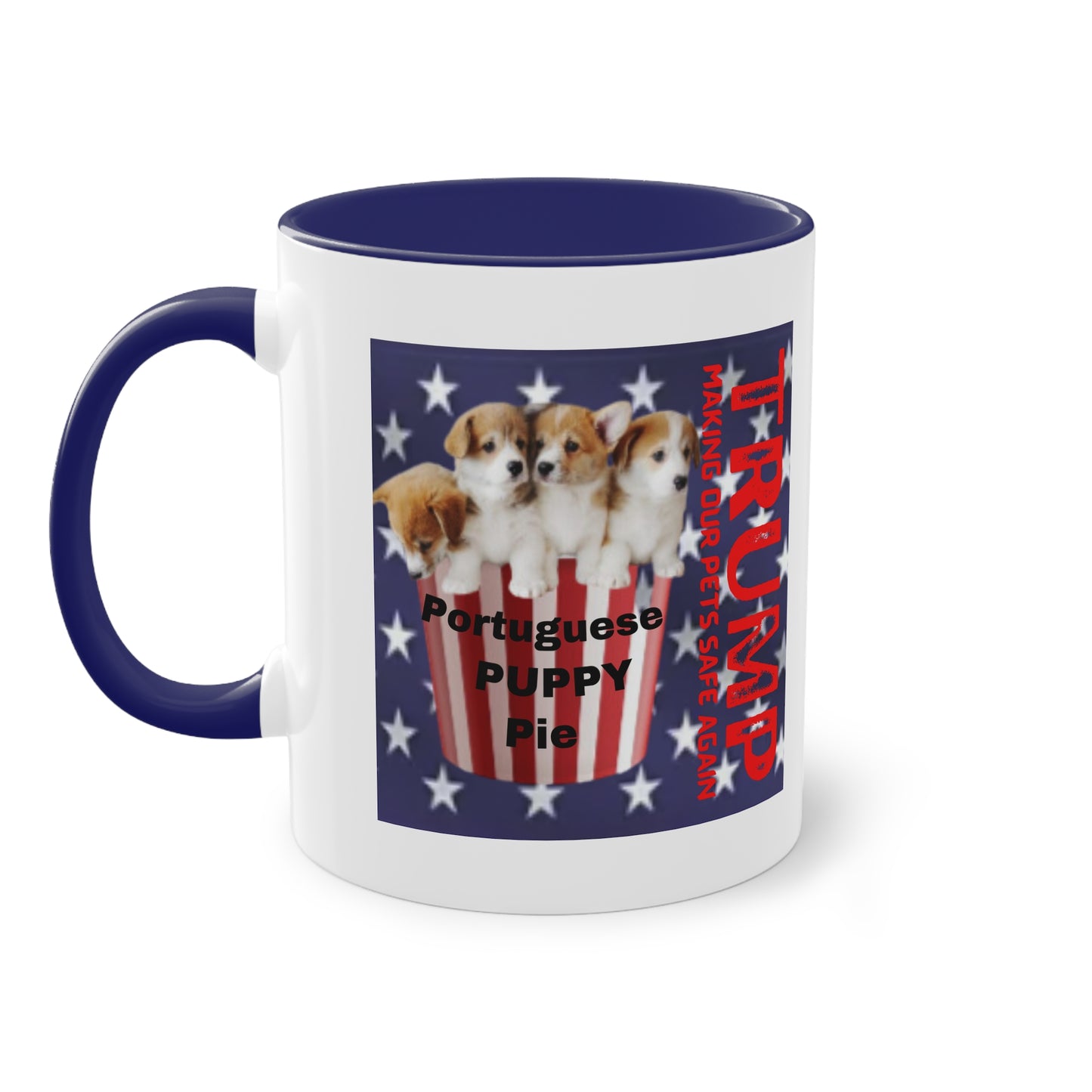 Coffee Mug (Puppies) Donald TRUMP