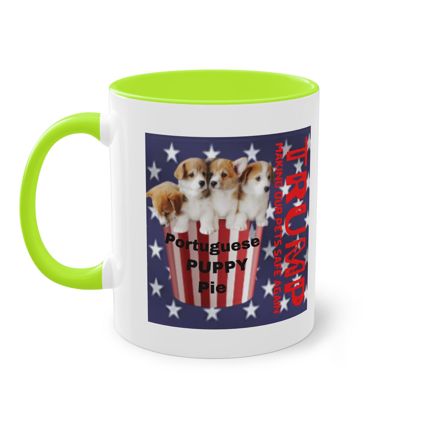 Coffee Mug (Puppies) Donald TRUMP