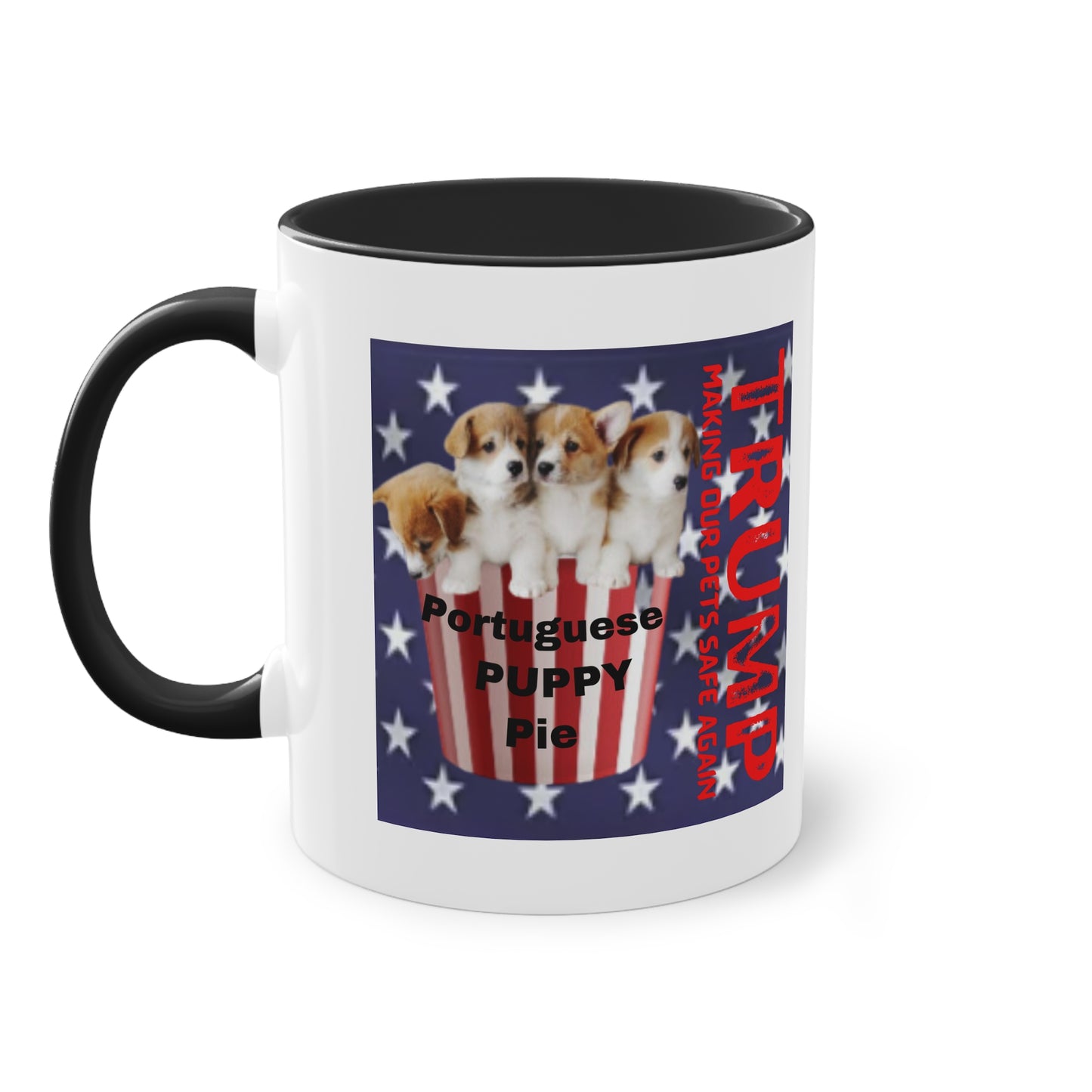 Coffee Mug (Puppies) Donald TRUMP